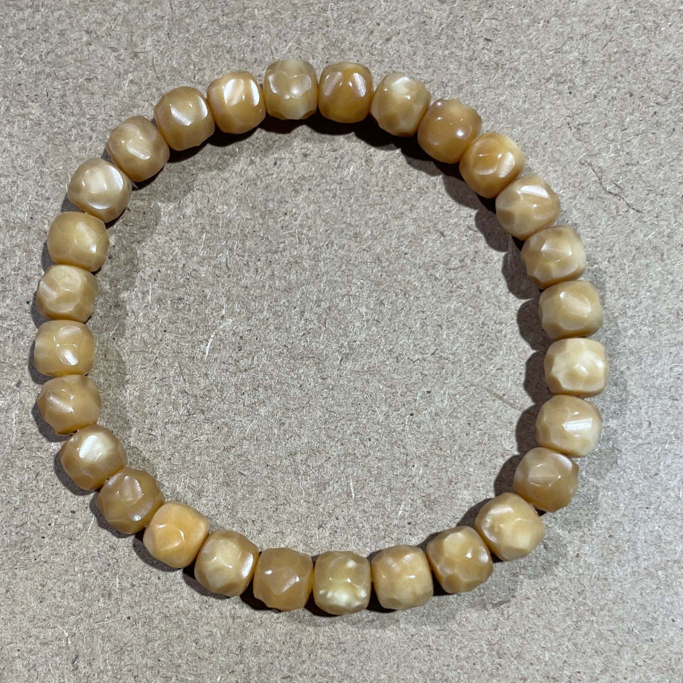 原生态龙脊菩提玉化料无月浪家文玩