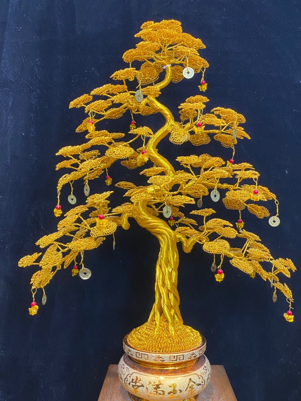 80厘米高金玉满堂发财树