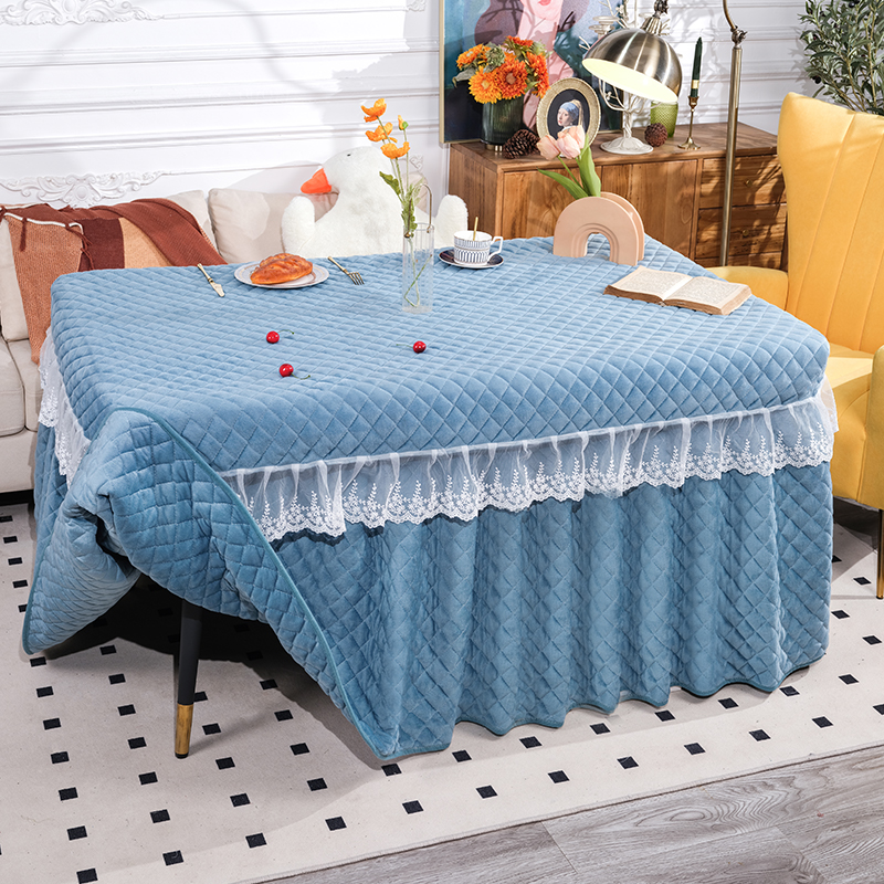 烤火罩电炉罩北欧电暖桌罩加厚烤火被烤火炉罩套取暖炉套电炉套罩