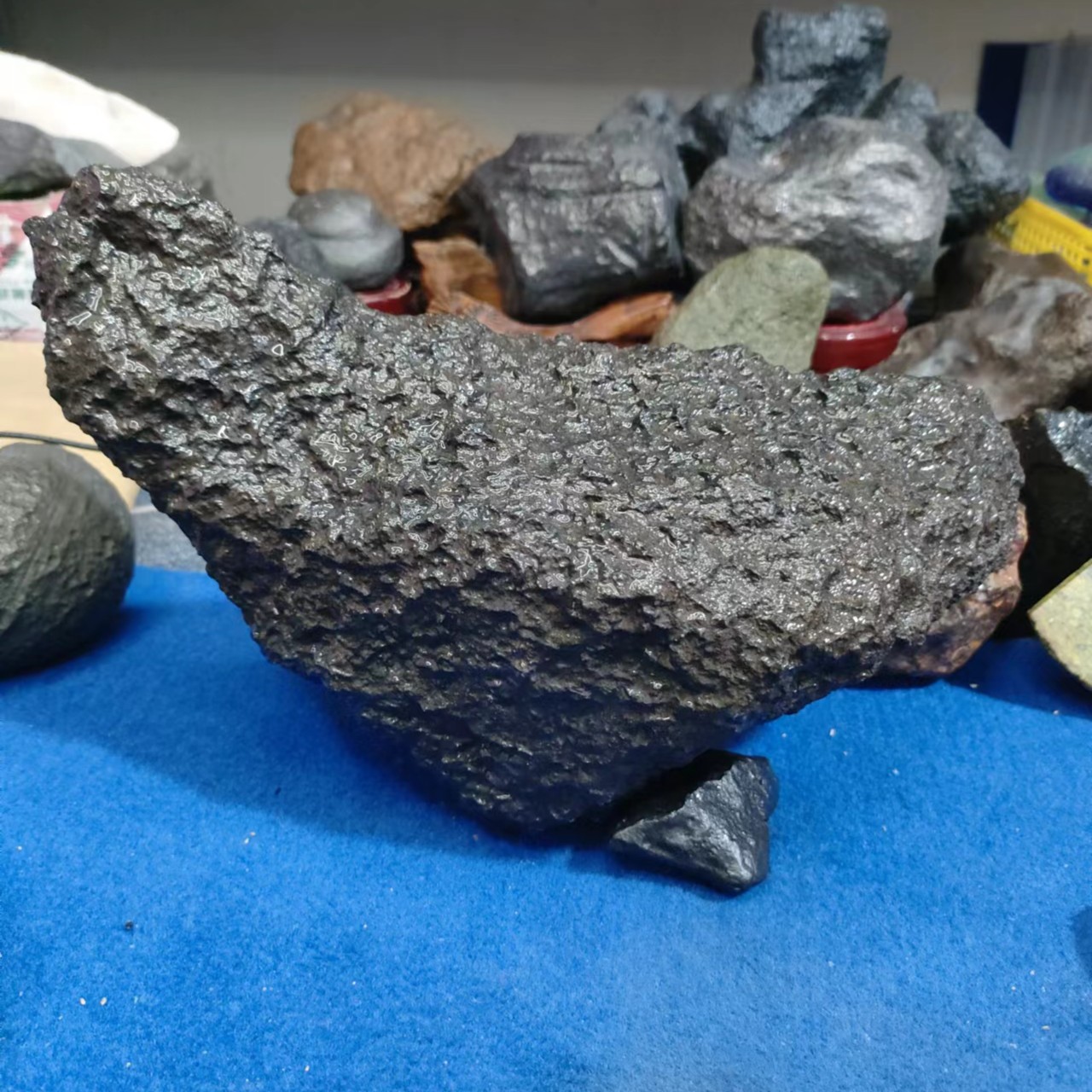 家居摆件工艺品手把雕刻老物件树桩全手工鎏金精美老料风化手捏