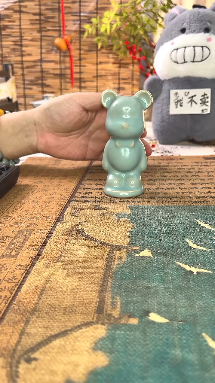 【闪购商品】瓷片臻德汝瓷微瑕作品