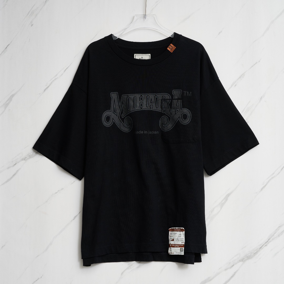 全新未使用 MIHARA YASUHIRO 中性印花oversizeT恤/MYBU00046