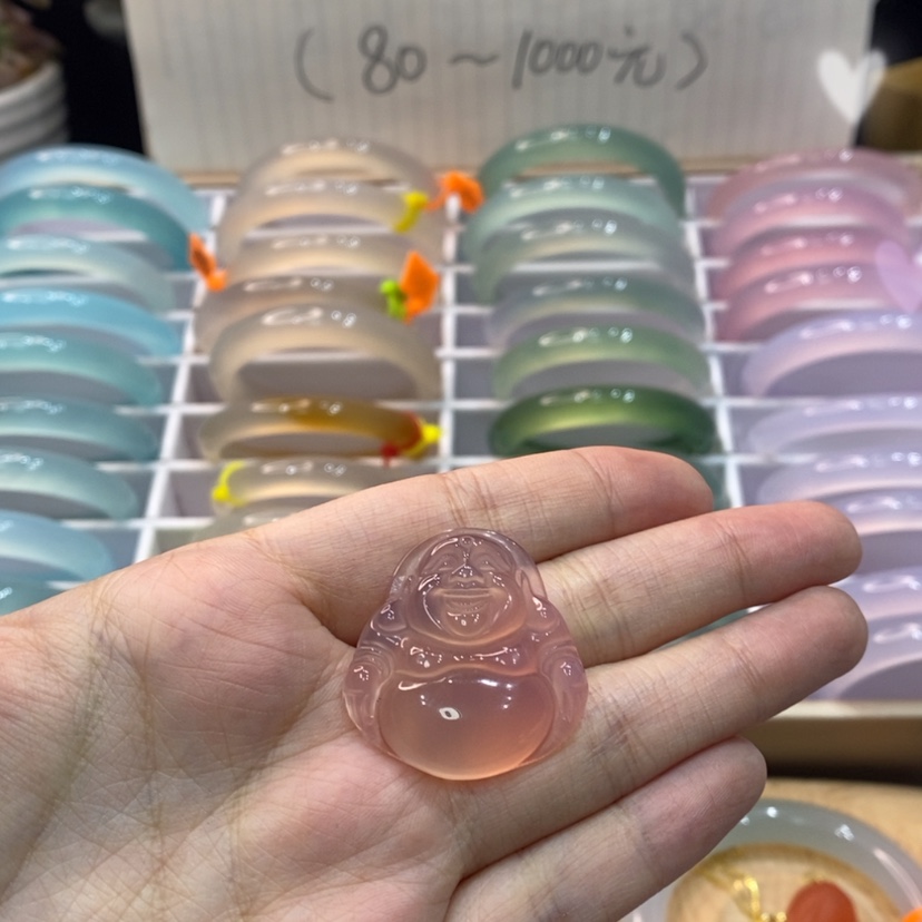 【闪购商品】玛瑙/玉髓手镯未镶嵌L***y