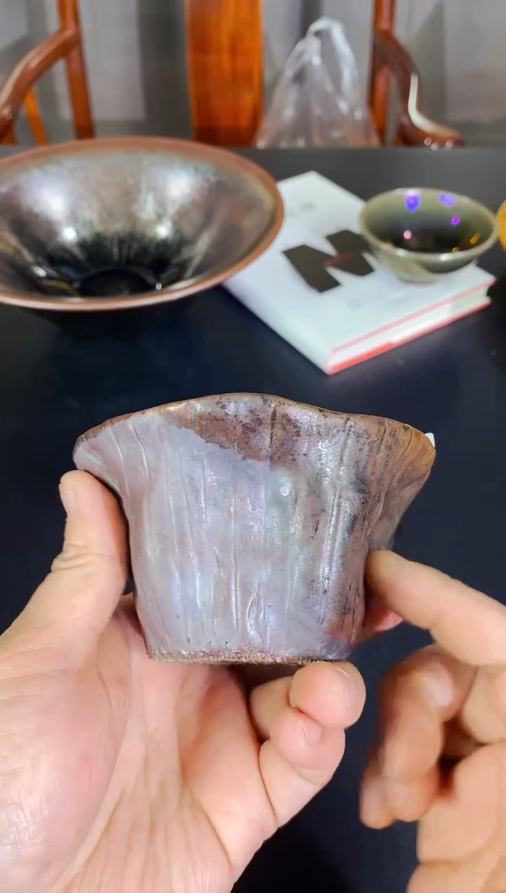 【闪购商品】瓷茶盏龙窑柴烧名家436
