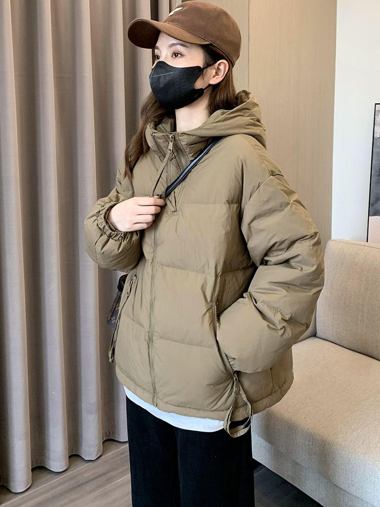 波司澄羽绒棉服冬季加厚2023年新款爆款欧货高级感短款小个子外