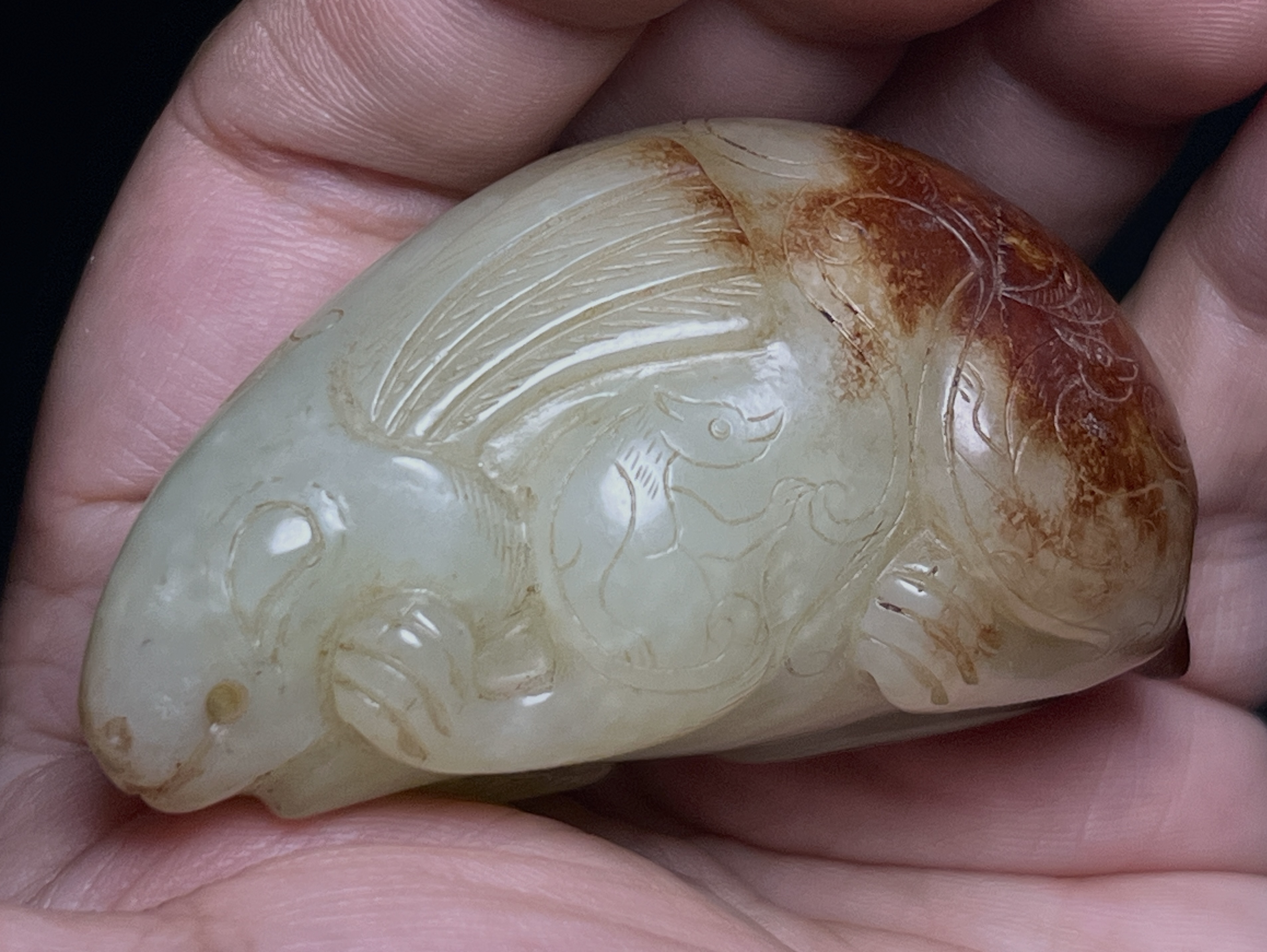 和田玉 玉兔 山海经