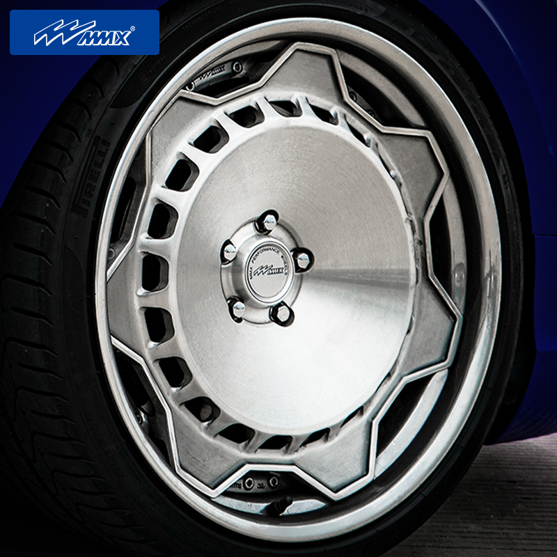 MF55TL MMX三片式锻造轮毂改装迈巴赫宾利巴博斯奔驰S大G劳斯莱斯