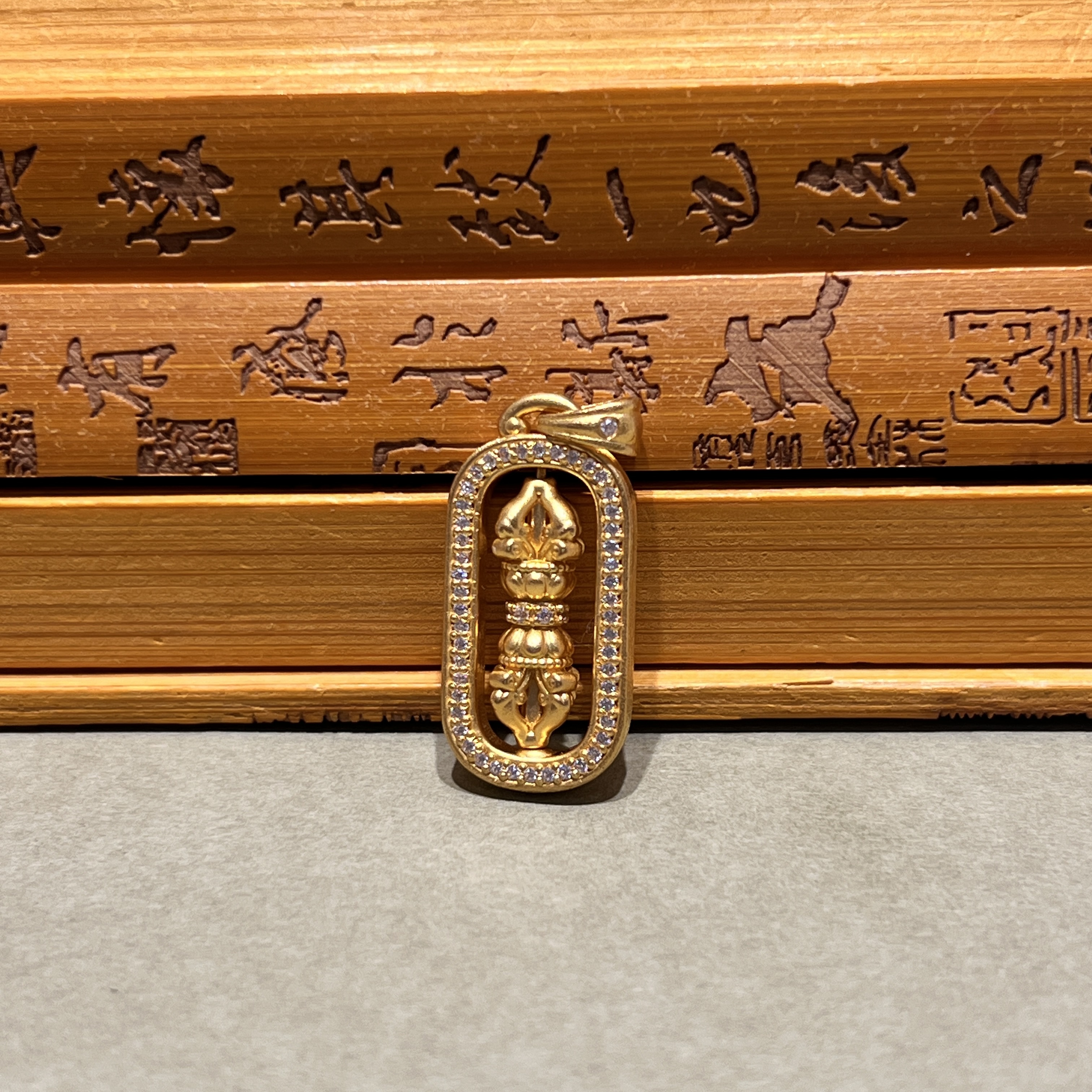 足金999韦雪同款金刚杵