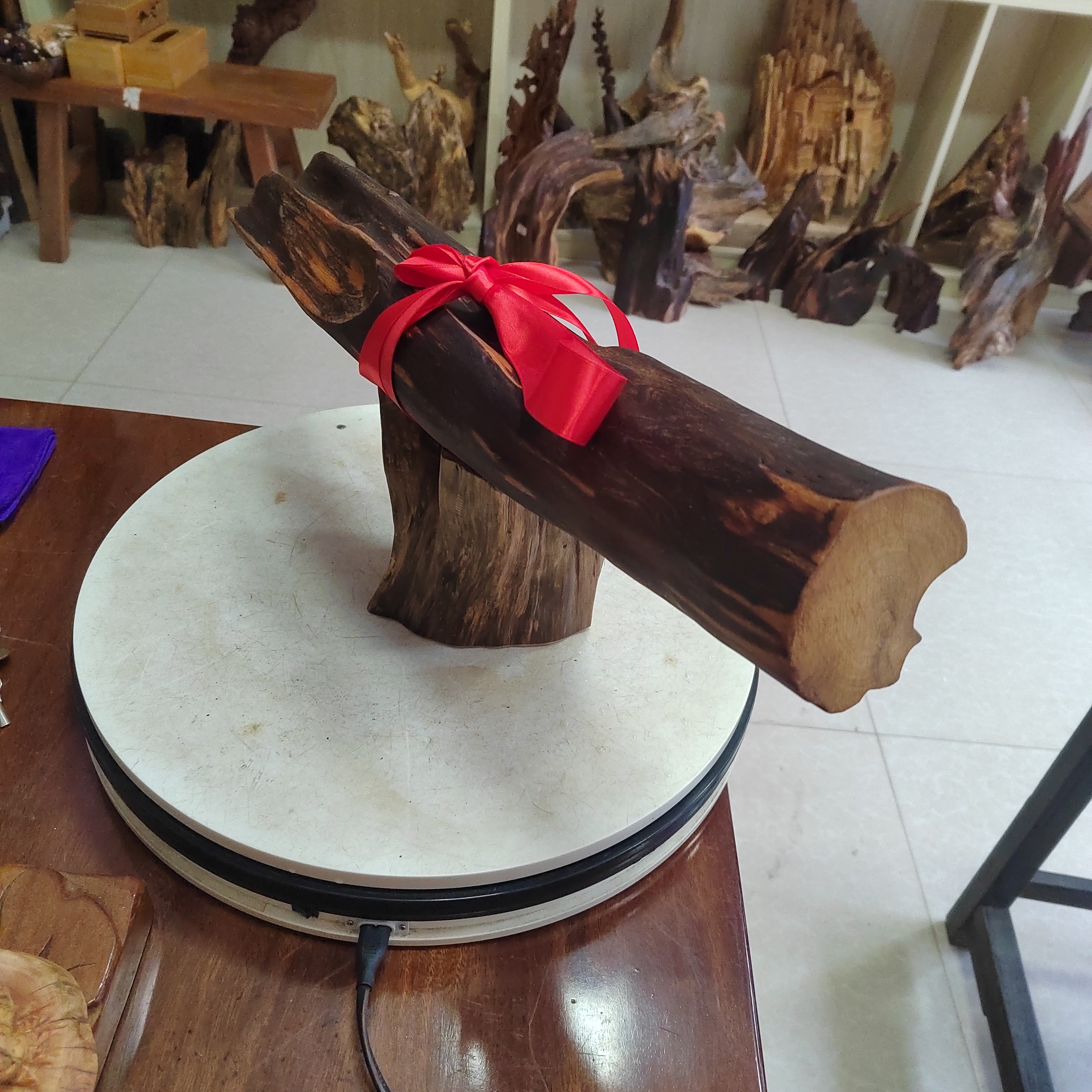 自然随行摆件撗财就手