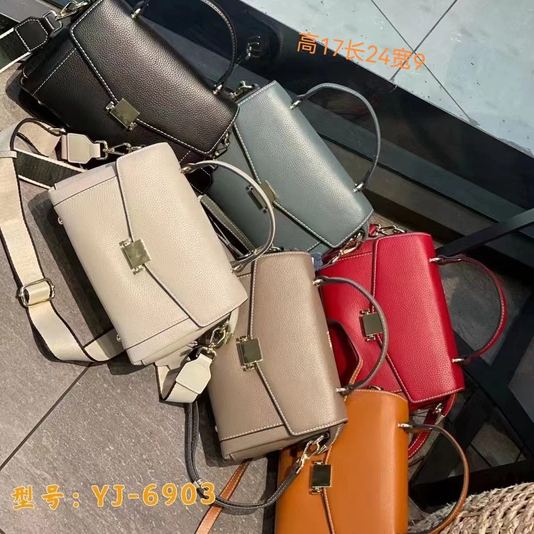 【琳子推荐】新款时尚简约百搭女士手提单肩斜挎女包6903经典潮流