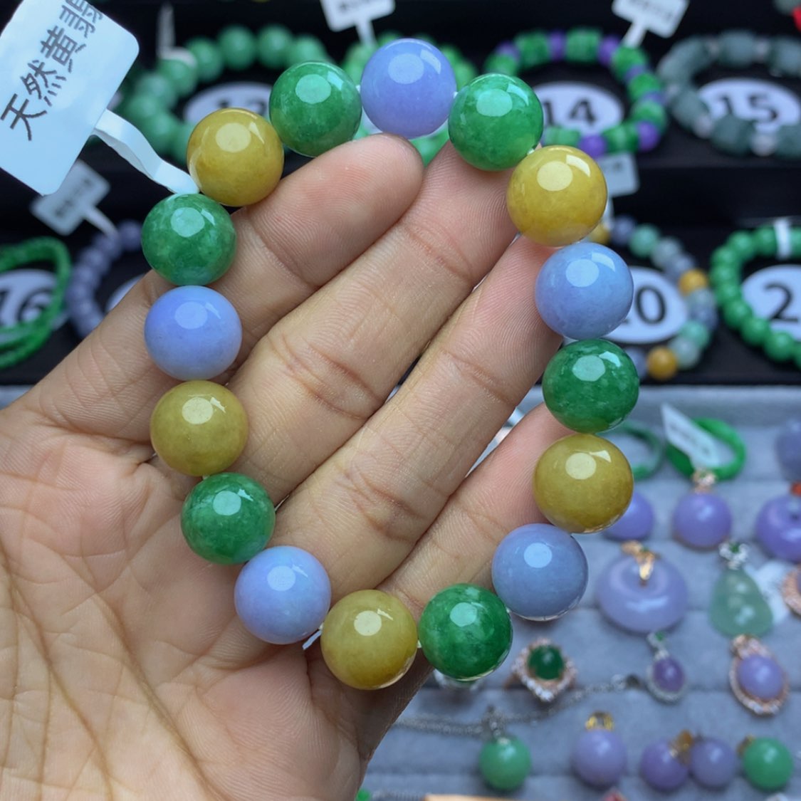【闪购商品】翡翠手链未镶嵌
