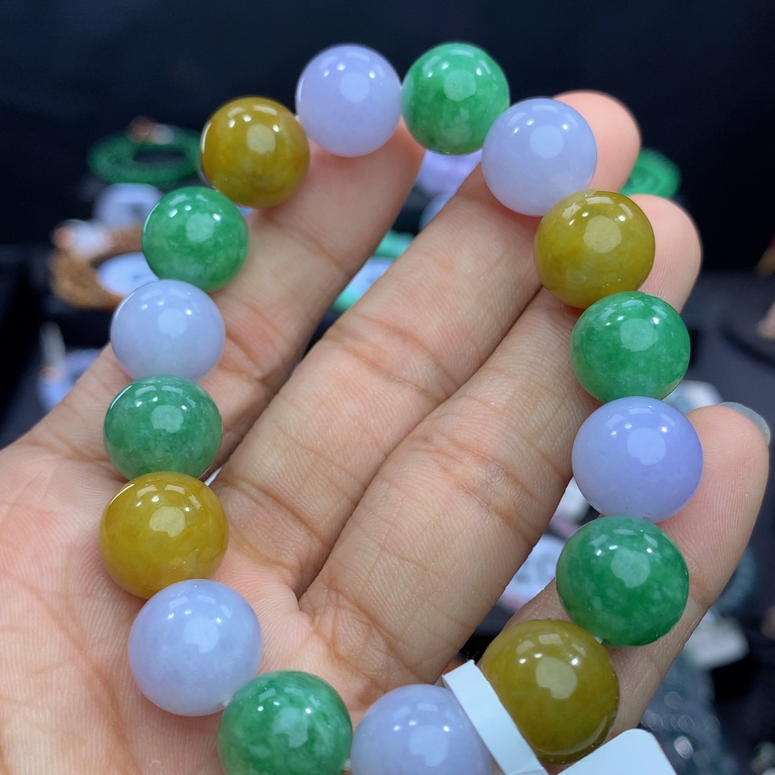 翡翠手链未镶嵌翡翠 13.0