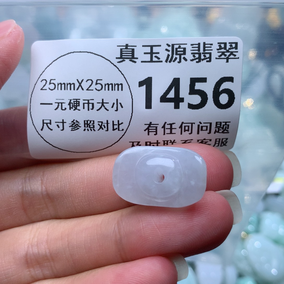 翡翠颈饰未镶嵌1456。
