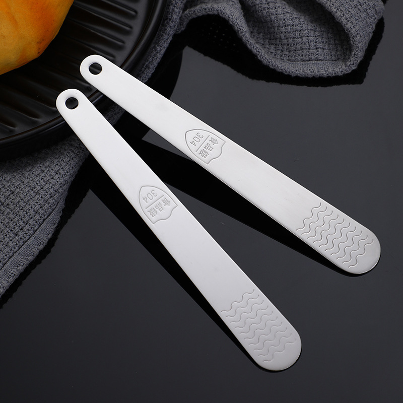 304不锈钢馅勺包饺子用具挖馅器厨房馅料棒扁匙馅铲馅挑