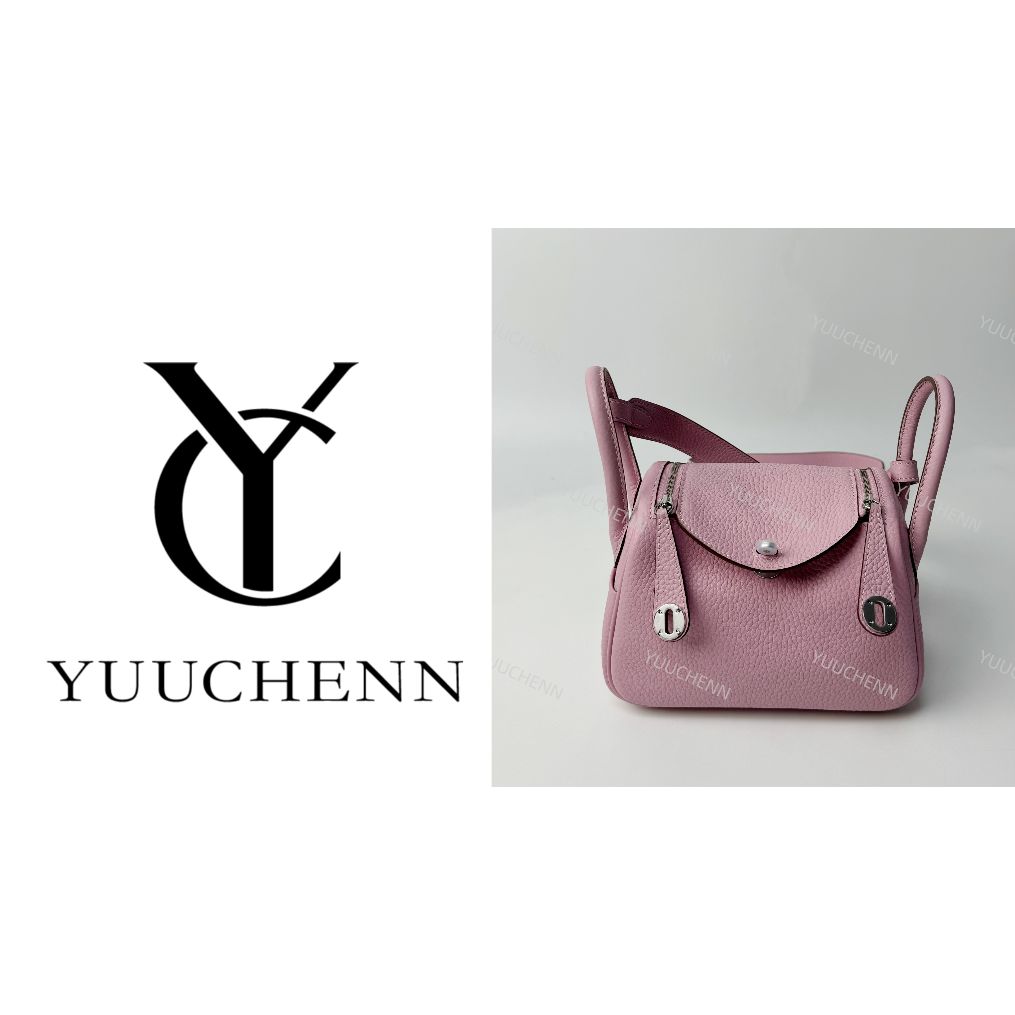 YUUCHENN19cm原创设计高定真皮包 HH1536