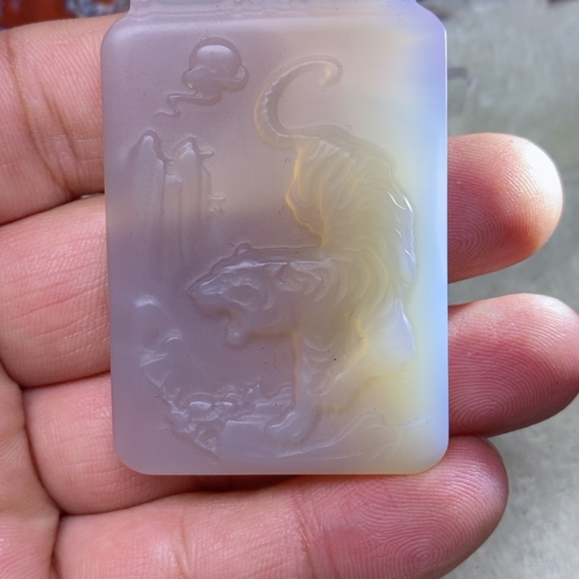 【闪购商品】玛瑙/玉髓吊坠(不含链)未镶嵌胖*