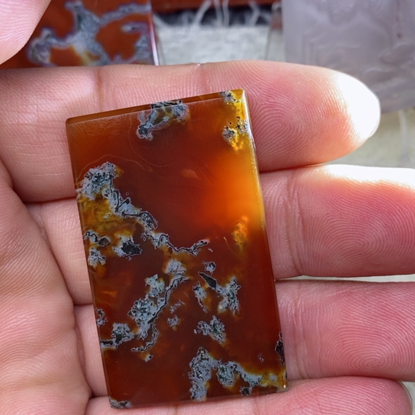 【闪购商品】玛瑙/玉髓吊坠(不含链)未镶嵌石*鸿