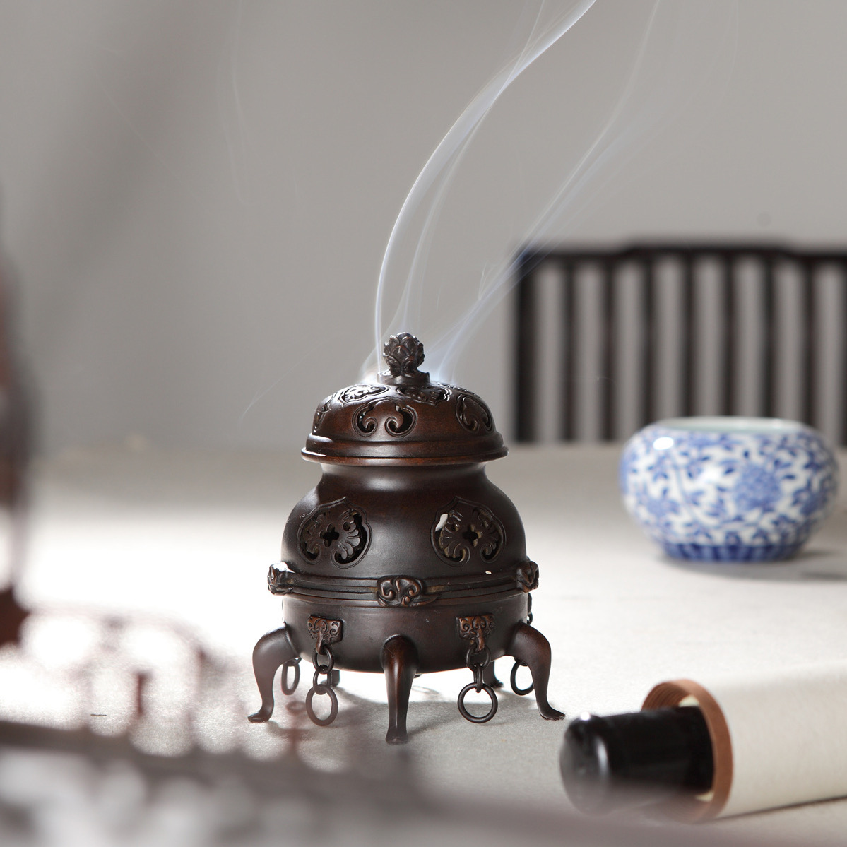 福利回馈老客户巧生炉小帝王熏香炉正品陈巧生铜炉