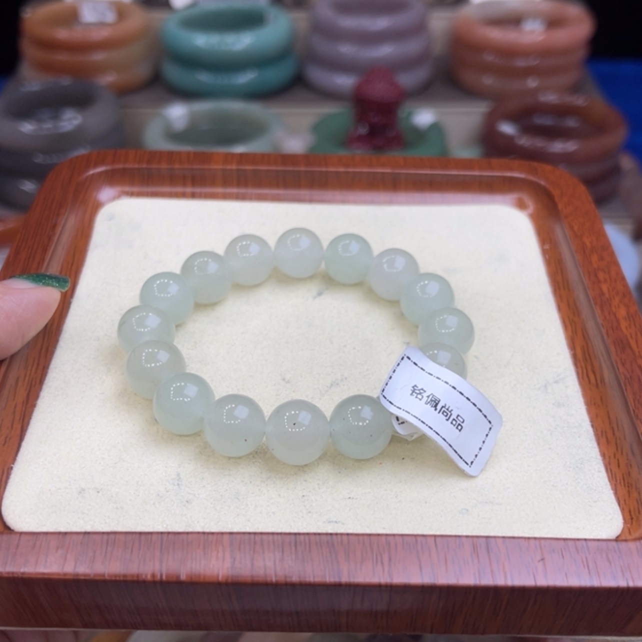 【闪购商品】石英质玉手链未镶嵌