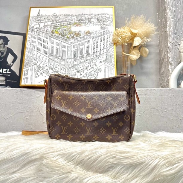 95新 LouisVuitton/路易威登 何为奢侈/mabillon 限定邮差豆腐包