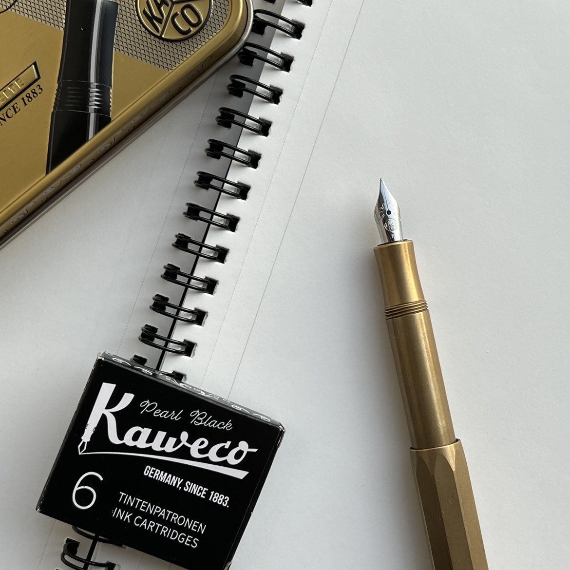 KAWECO 复古BRASS sport 黄铜口袋钢笔