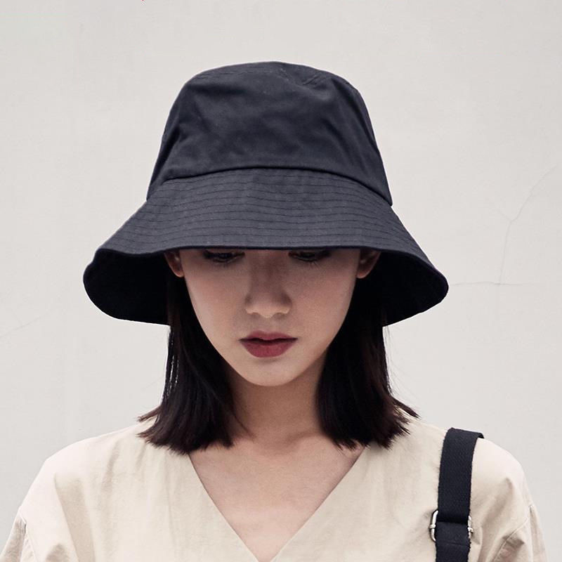 【送防风绳】网红防晒渔夫帽子女韩版盆帽春夏季大檐女学生遮阳MR