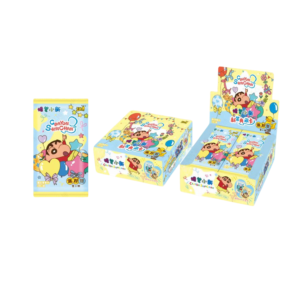 【躲小新】蜡笔小新派对包二弹盲盒卡牌（代拆）