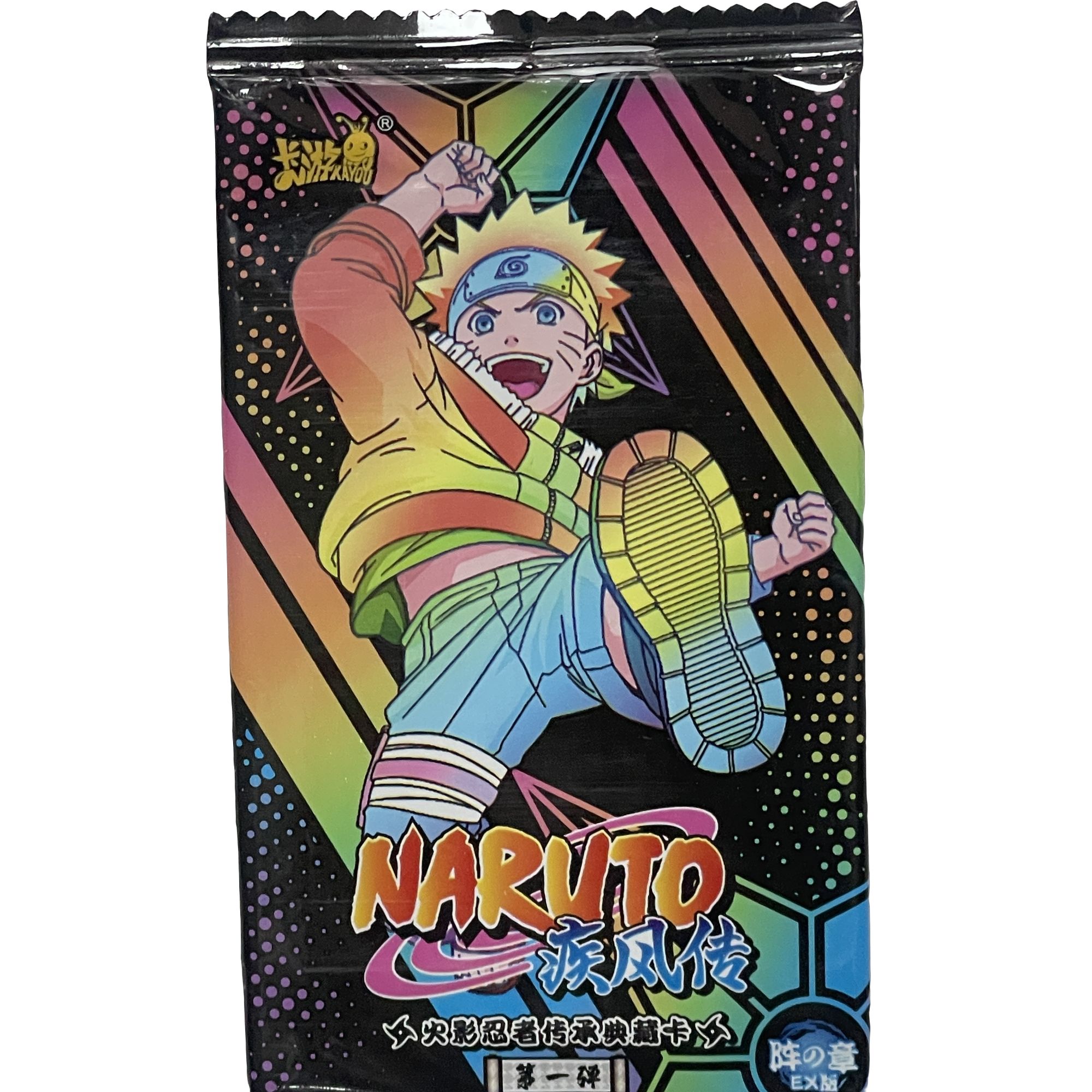 佛山哥拆卡盲盒卡牌火影忍者EX1典藏版产品拆封(平拆)