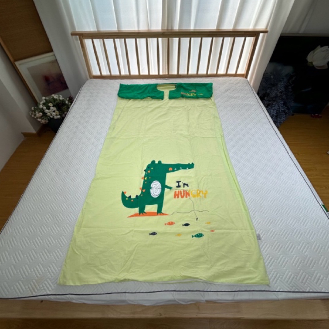 有库房味睡袋成长睡袋防踢被子神器微瑕～G557（钓鱼能手）