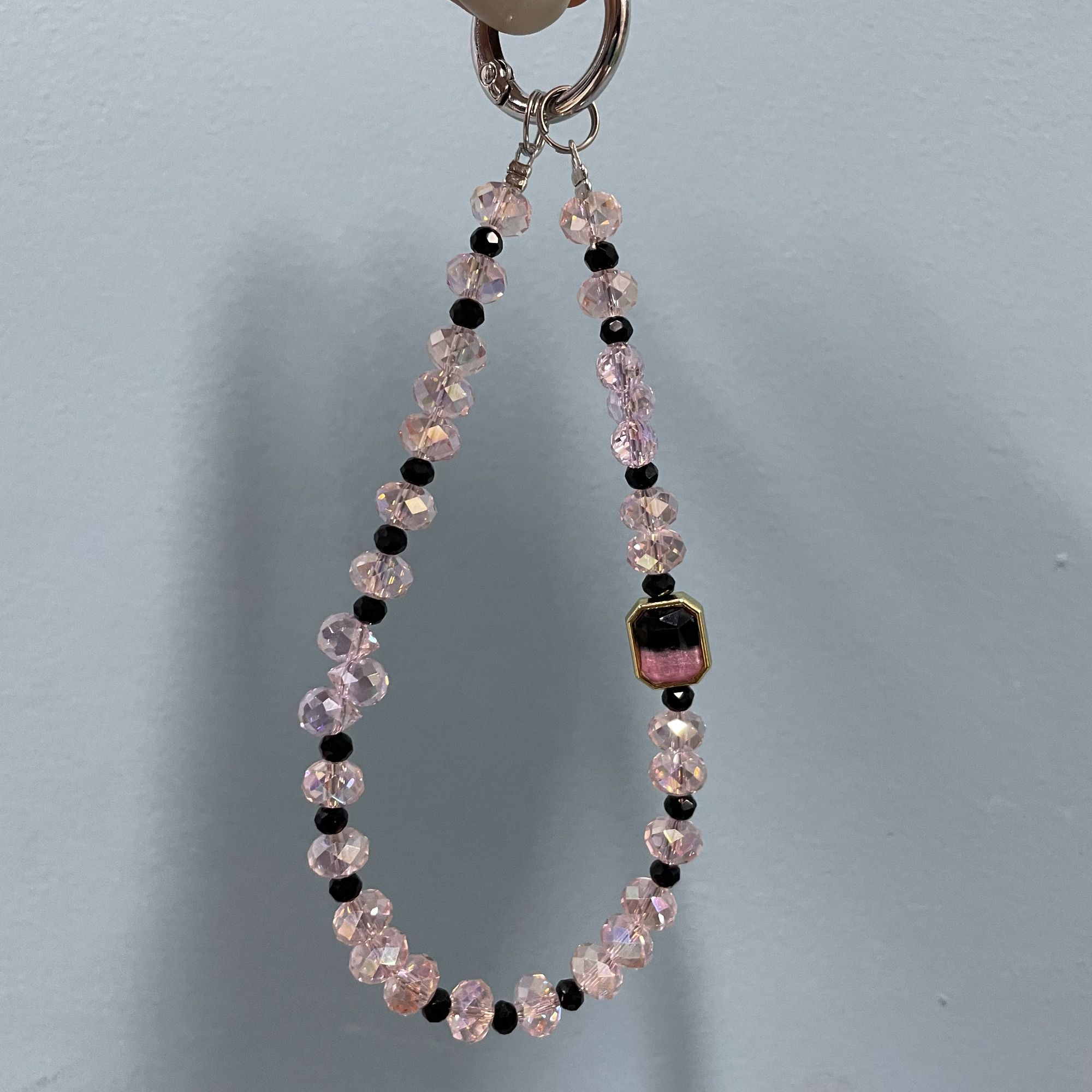 黑粉配色款手机链H149