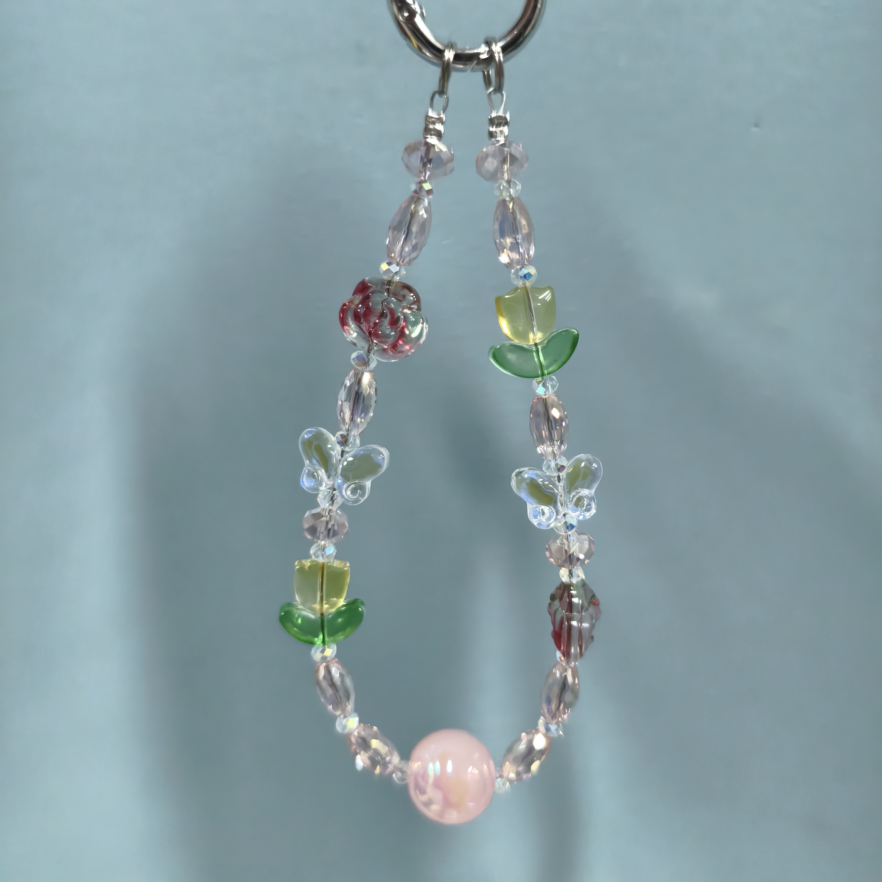 郁金香花朵款手机链H119