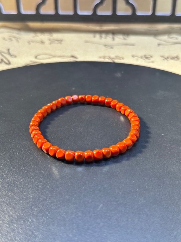 天然南红玛瑙手串精致时尚六方手链（多样发一）