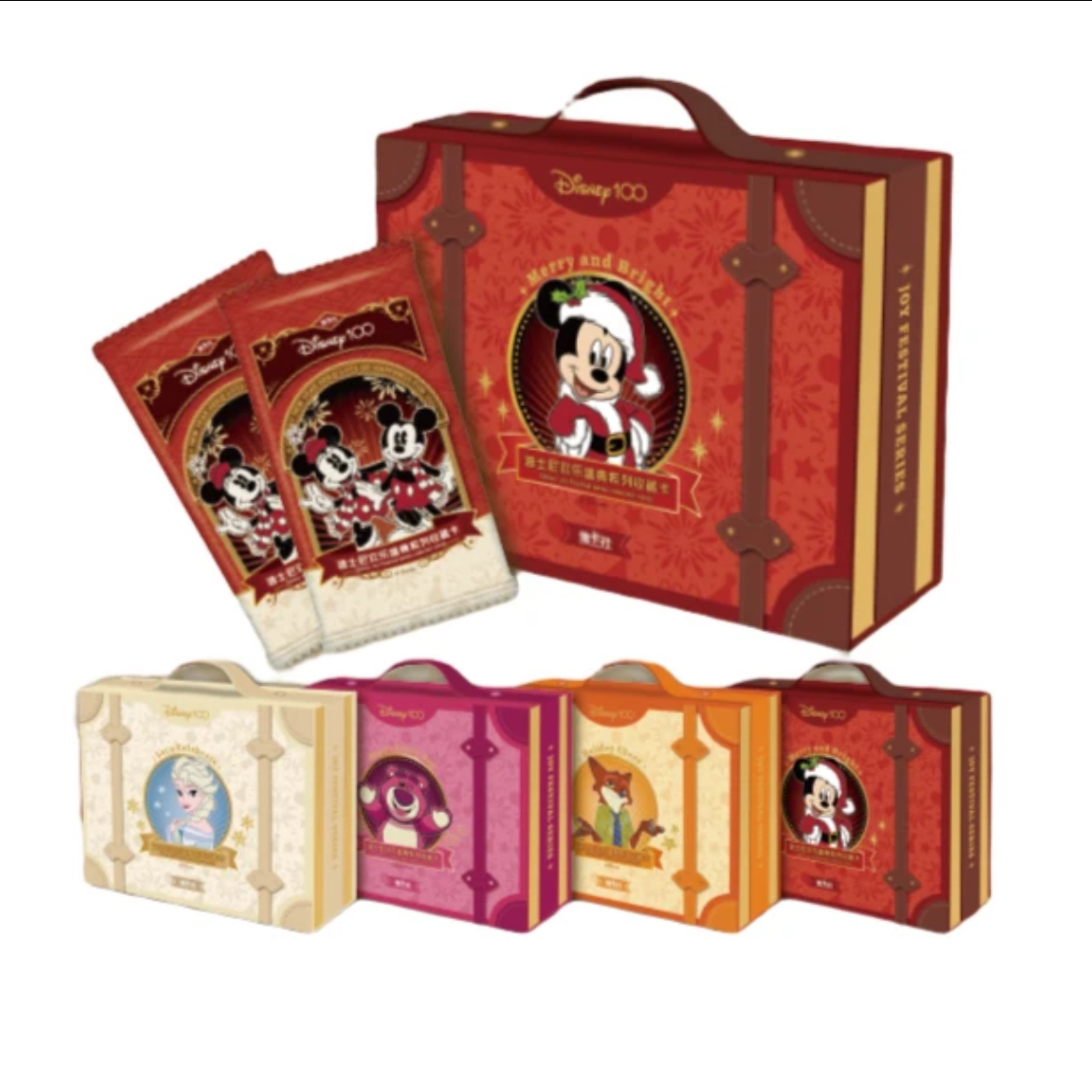 【一直拆】 集卡社 Disney100周年 欢乐盛典系列收藏卡牌 卡牌盲盒