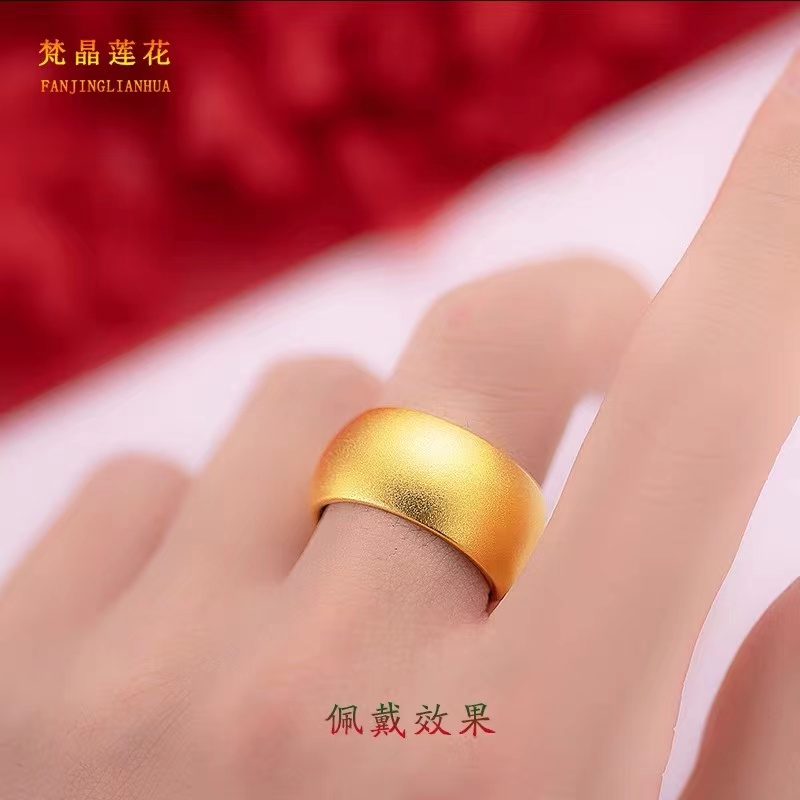 合金戒指 时尚个性男女通用磨砂款戒指卡12