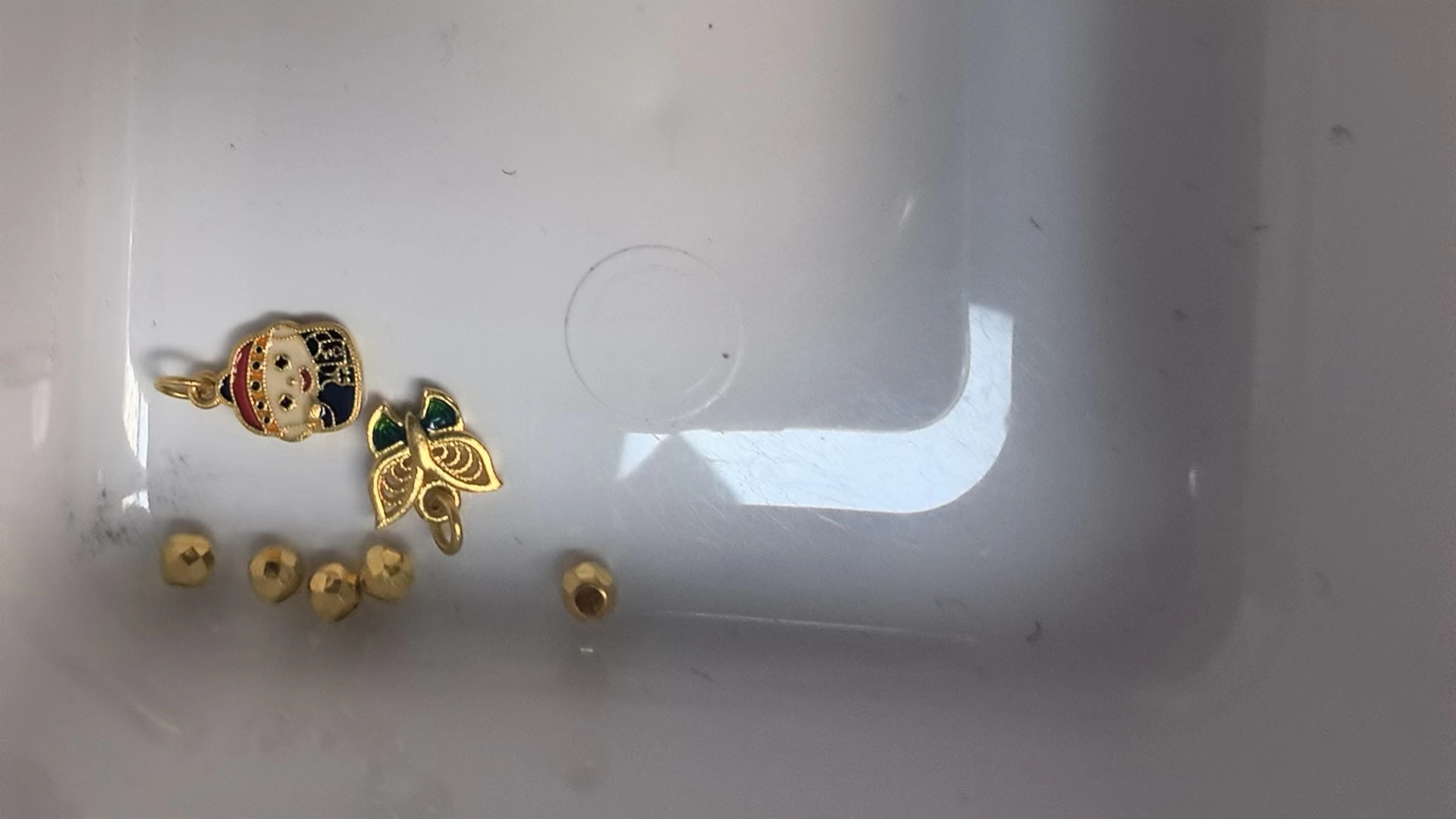 08足金4蹦财神蝴蝶DIY定制款3.359