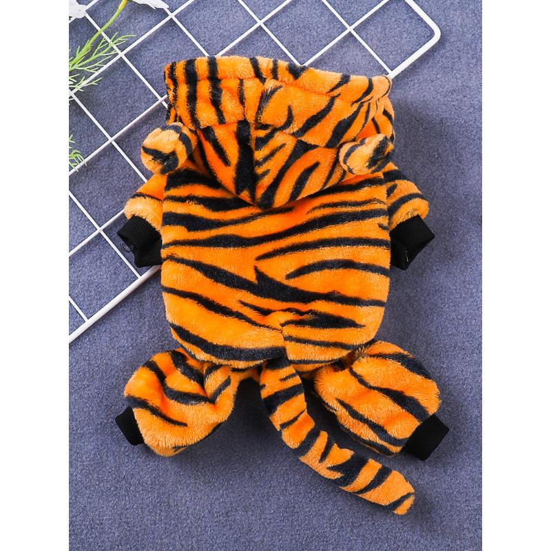 猫咪衣服秋冬可爱老虎变身装冬季保暖防掉毛小猫蓝猫四脚宠物加厚