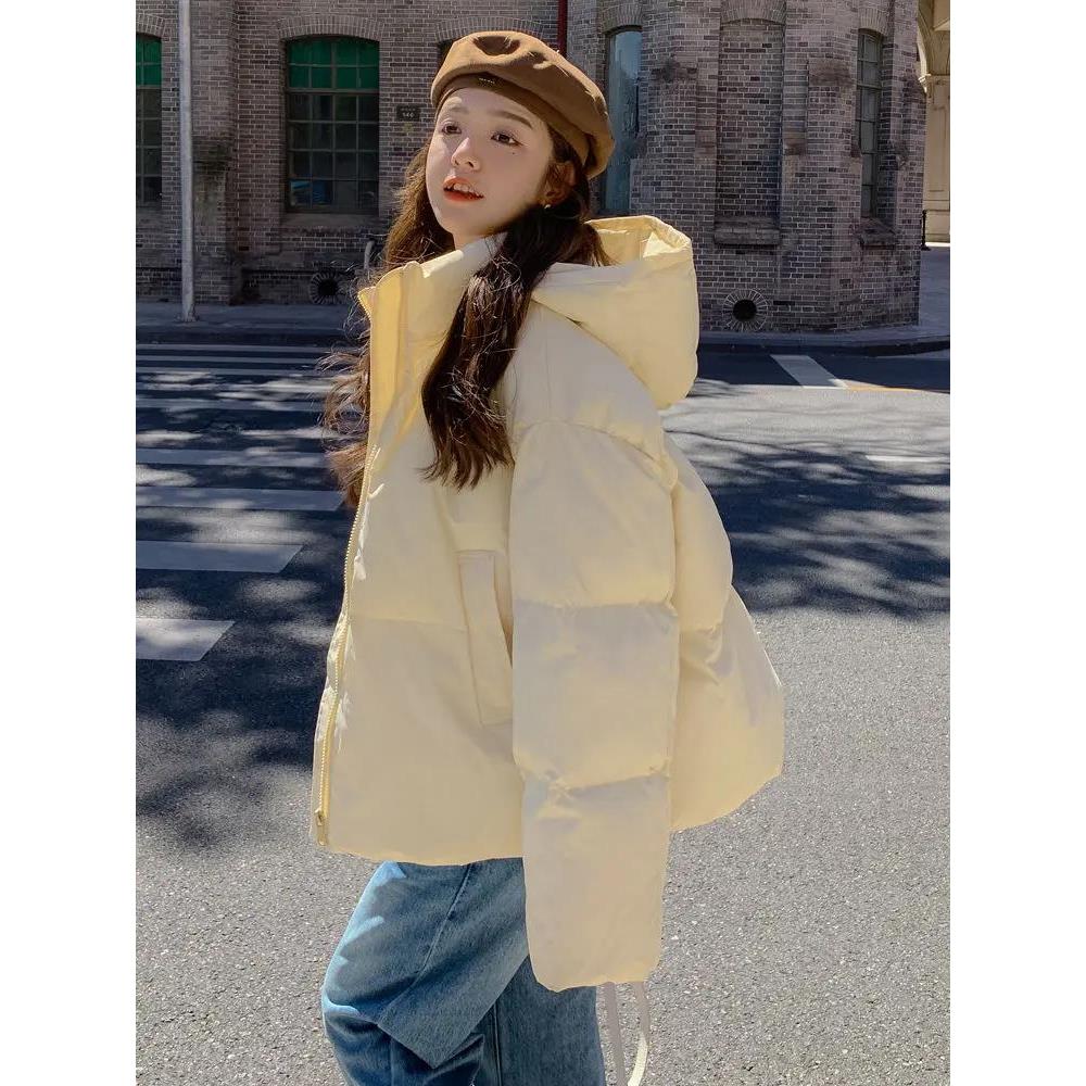 新款2023年新款小个子羽绒服女冬季韩系爆款设计感羽绒服短h霏