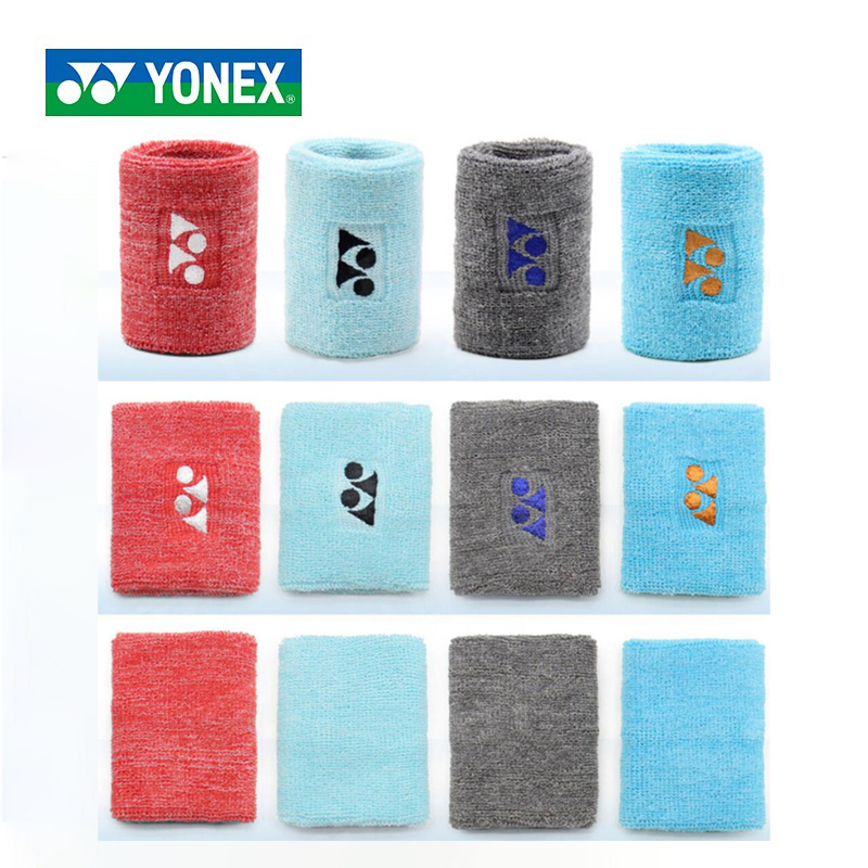 YONEX/尤尼克斯yy羽毛球护腕手腕护具运动健身跑步透气吸汗护腕带