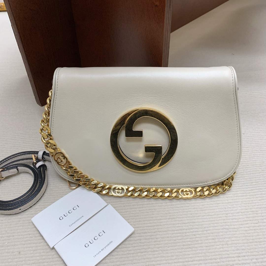95新 GUCCI/古驰 Blondie 大号 可腋下24新款在售5330