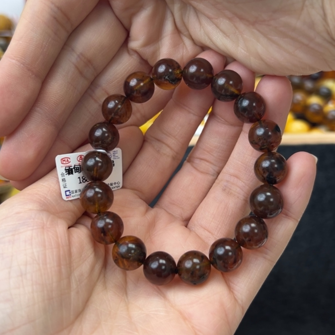 【闪购商品】琥珀裸石未镶嵌