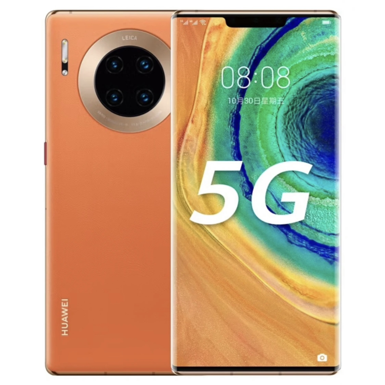 99新 HUAWEI/华为 5Gmate30pro曲面瀑布屏 麒麟990原装正品