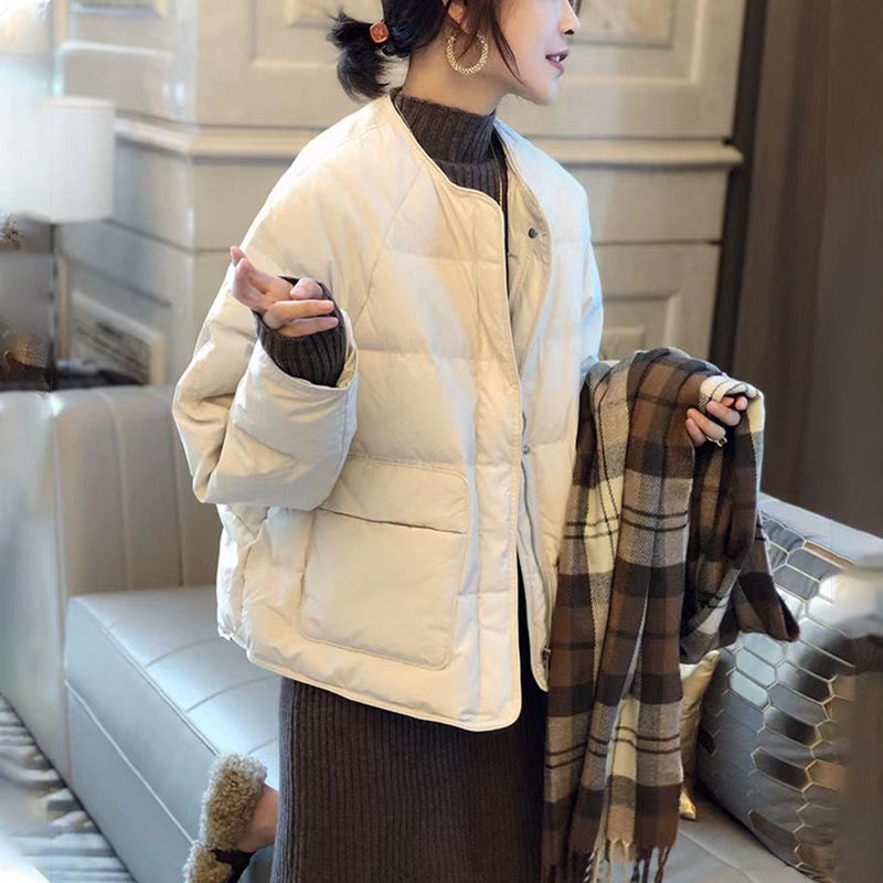 绒服时尚棉服短款羽绒棉外套女年冬季新款韩版宽松轻薄