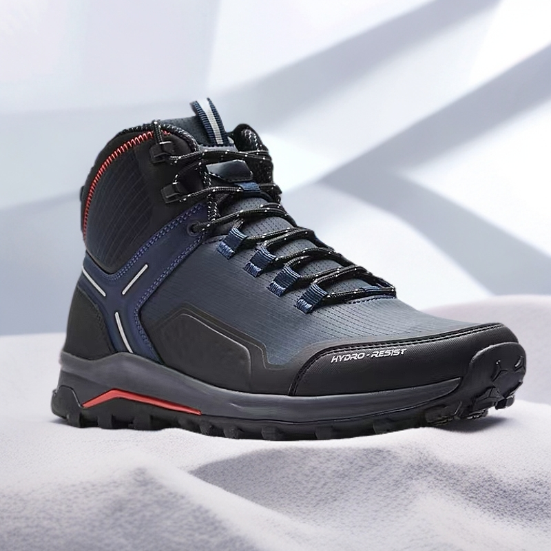 户外登山男士秋冬男款舒适时尚百搭黑色徒步微瑕断码冬季鞋