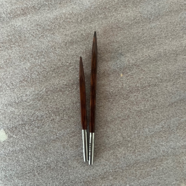 蛇纹木袖子编织针纯手工