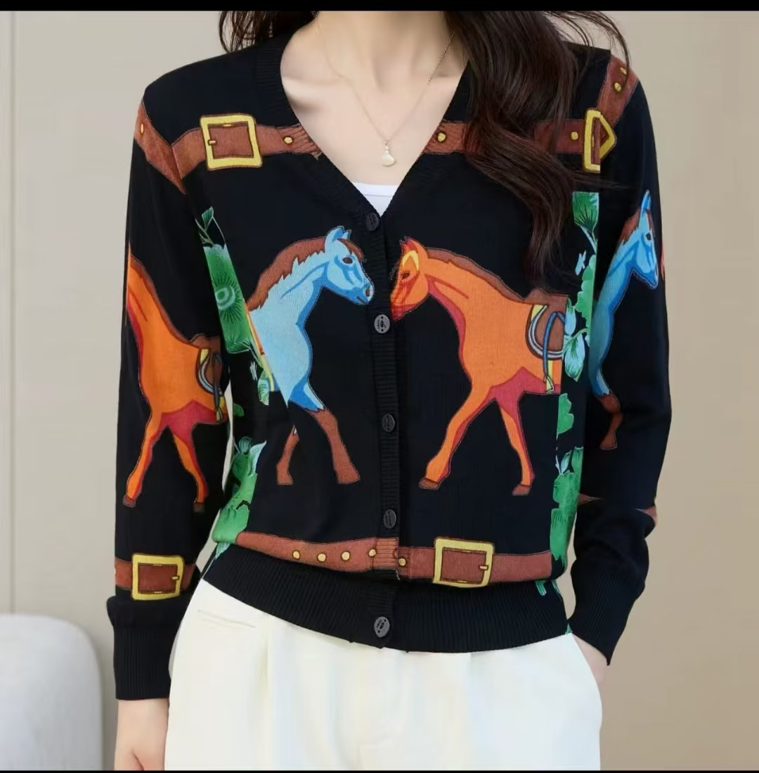 新装秋日长袖开衫