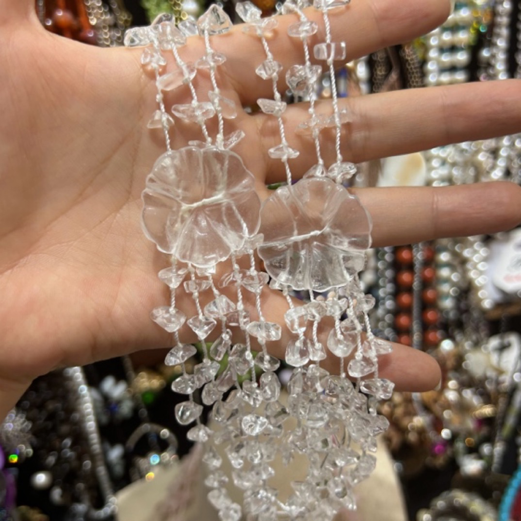 合金琉璃项链 手工项链直播间选款