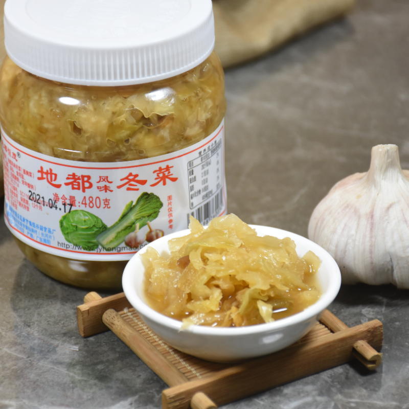 潮汕特产地都冬菜 调味品海鲜砂锅粥调料佐料480g
