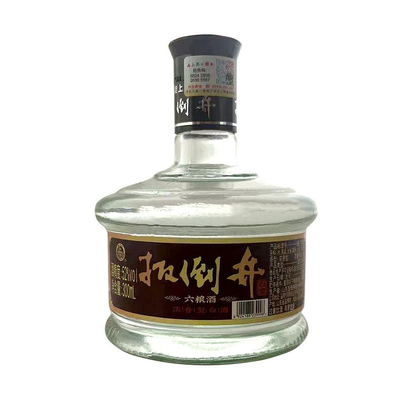 扳倒井六粮酒 浓香型 白酒 瓶装 口粮酒 52度300ml
