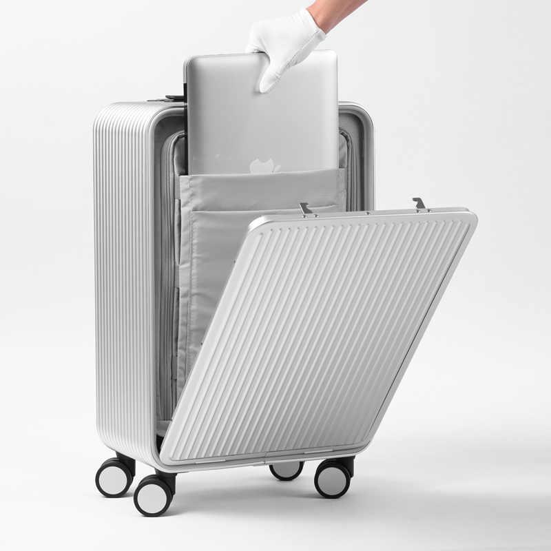 行李箱高档商务出差旅行箱时尚行李箱铝合金20寸登机超大容量箱子