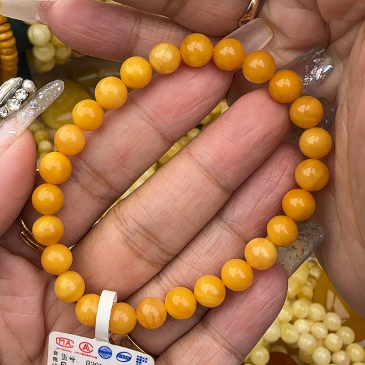 【闪购商品】蜜蜡手链未镶嵌